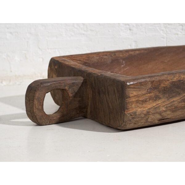 Antique wabi-sabi style tray (c.1900) Dimensions: Length: 69 cm Depth: 37 cm Height: 11 cmStyle: PrimitiveMaterials and...