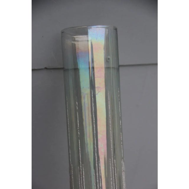 Large Round Wood & Murano Glass Sconce, 1960s For Sale - Image 10 of 14