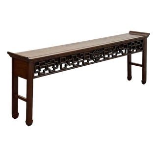 Oriental Vintage Console Table For Sale