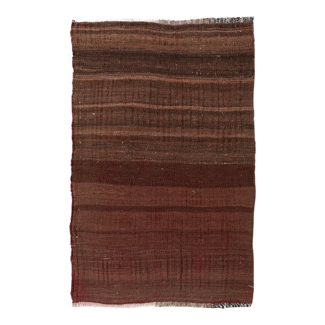 Vintage Mini Decorative Kilim Rug - 1`10″ X 2`9″ For Sale