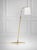 1950s Model 301 Floor Lamp in Beige Cone-Shaped Tripod Base by Angelo Ostuni for Oluce, 1950s For Sale - Image 5 of 5