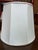 Ivory Pair of Silk Lampshades With Lavender Trim For Sale - Image 8 of 9