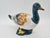A decorative, large-scale figure of a drake made of glazed porcelain/ceramic, dating from the second half of the 20th...