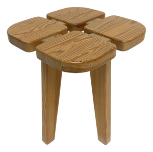 Apila Pine Stool by Lisa Johansson-Pape, 1970s