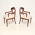 Hollywood Regency Antique Swedish Armchairs, 1850s, Set of 2 For Sale - Image 3 of 10