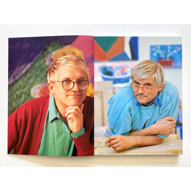 This David Hockney rare vintage 1995 first edition collector's softcover Modern Masters Pop Art books is an incredibly...