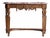 Antique French Louis XVI Marble Top Console Table For Sale