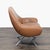 Design Within Reach Design Within Reach Noomi Modern Brown Leather Lounge Chair For Sale - Image 4 of 9