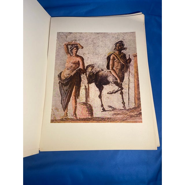 1955 Olivetti Italian Art Folio Opus Pompejanum Complete Mid-Century Large Book For Sale - Image 10 of 12