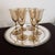 This is a stunning, collector-grade set of six (6) vintage water goblets in the iconic "Astrid" pattern, designed by...