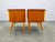 Yellow Mid-Century Modern Czech Nightstands with Glass Tops, 1960s, Set of 2 For Sale - Image 8 of 18