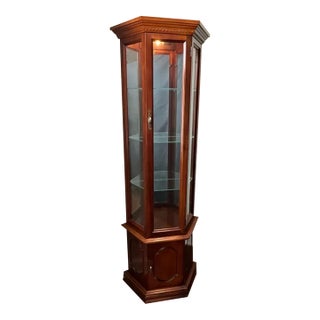 Pulaski Curio Display Cabinet For Sale