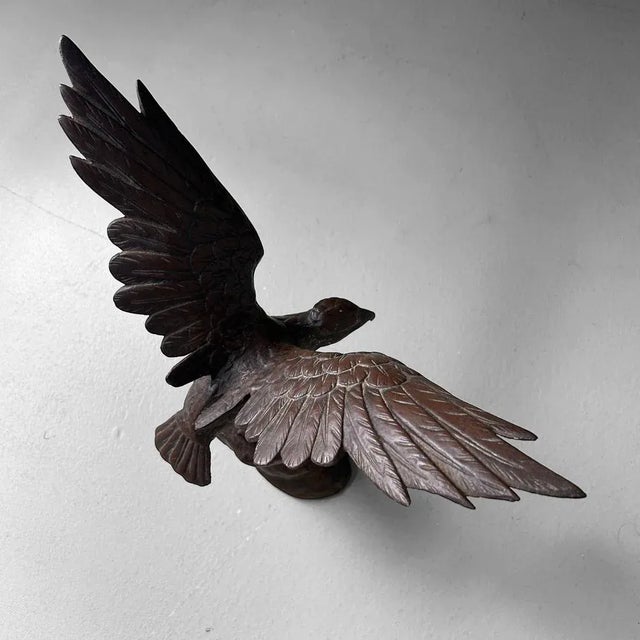 Vintage Japanese Eagle on Rock, 1968 For Sale - Image 9 of 18