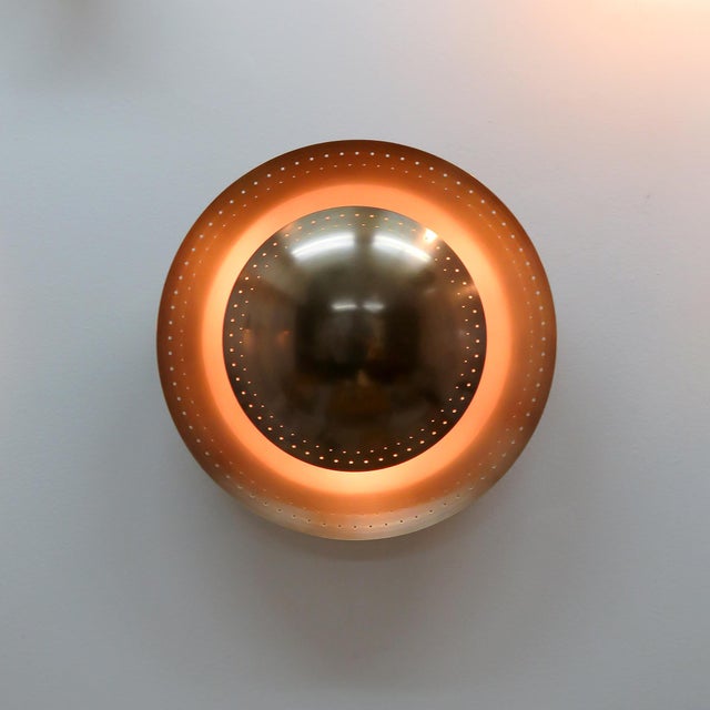 Metal Oculus™ Brass Wall Light by Gallery L7 For Sale - Image 7 of 10
