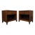 Pair of Mid Century Modern Walnut Nightstands by Widdicomb, C1960s For Sale