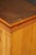 Wood Mid-Century Modern Danish Oak Cabinet with Carved Doors and Decorative Base, 1950s For Sale - Image 7 of 17