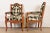 Baker Furniture French Provincial Louis XV Carved Walnut Dining Chairs, Set of Eight For Sale In South Bend - Image 6 of 16