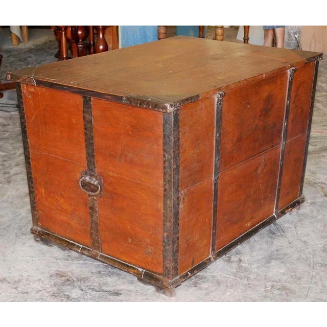 Large Hope Chest Blanket Box For Sale - Image 4 of 11