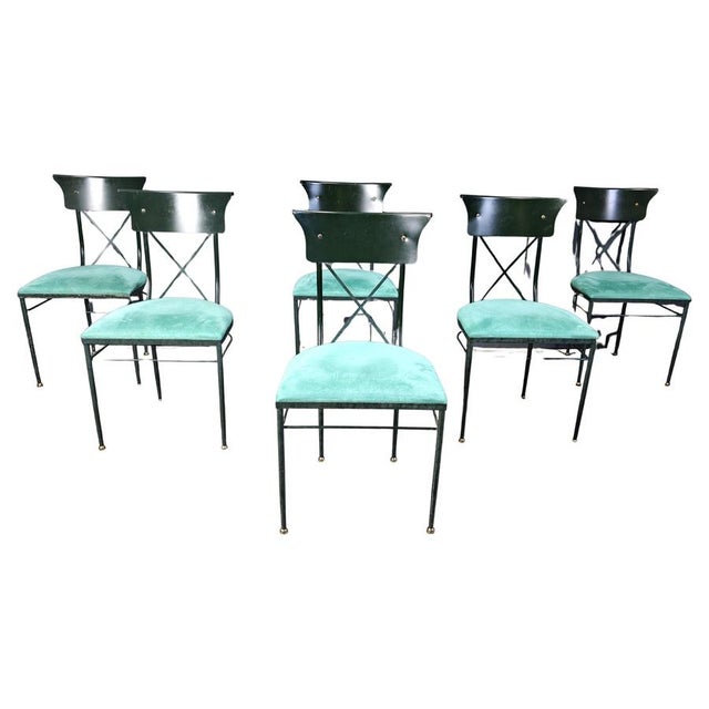 Vintage Dining Chairs from Belgochrom, 1970s, Set of 6 For Sale - Image 12 of 12