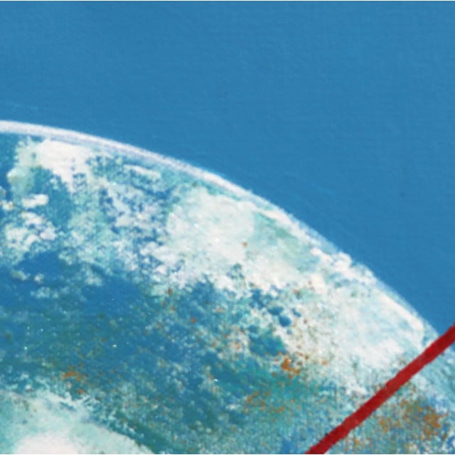 Realism Original Painting on Canvas by Kathleen Keifer, "Martini Blues" For Sale - Image 3 of 9