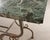 French Belle Époque Steel Marble Bronze Pâtisserie Table Console For Sale - Image 10 of 18