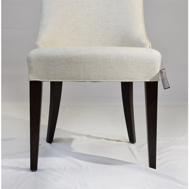 Le Jeune Upholstery "Emily Dining Chair" Showroom Model For Sale - Image 10 of 11