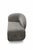 Set of 2 Right Arm and Left Arm Accent Chairs With Brass Base in Brown For Sale - Image 10 of 14