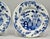 Chinoiserie 18th-Century Delft Chinoiserie Plates,. A Pair For Sale - Image 3 of 11