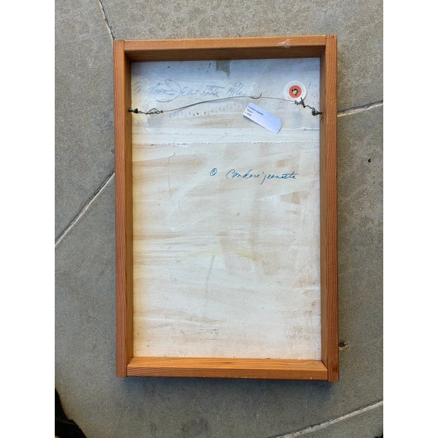Paint Original Pop Surealism Artwork by Candace Jeanette Entitled "Hello", 2000 For Sale - Image 7 of 7