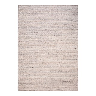 21st Century Modern Felted Texture Wool Rug For Sale