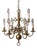 Dutch Brass 9-Arm Chandelier For Sale