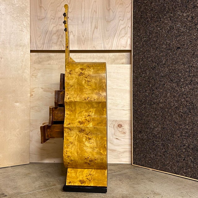 1930s Art Deco Cello Commode Cabinet For Sale In Los Angeles - Image 6 of 18