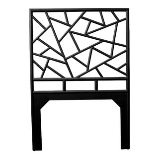 Tiffany Headboard Twin - Black For Sale