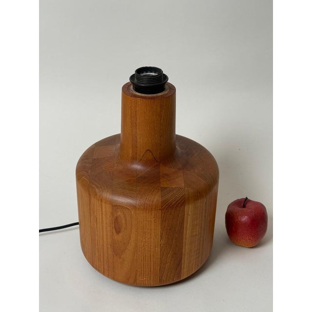Teak Table Lamp from Bestform, Denmark, 1960s For Sale - Image 4 of 14