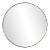 Kenneth Ludwig Chicago Steele Black Round Mirror For Sale