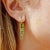 Nina Zhou Jewelry Nina Zhou Lily of the Valley 7.40ctw Peridot Tsavorite Diamond Drop Earrings in 14k Yellow Gold, A Pair For Sale - Image 4 of 9