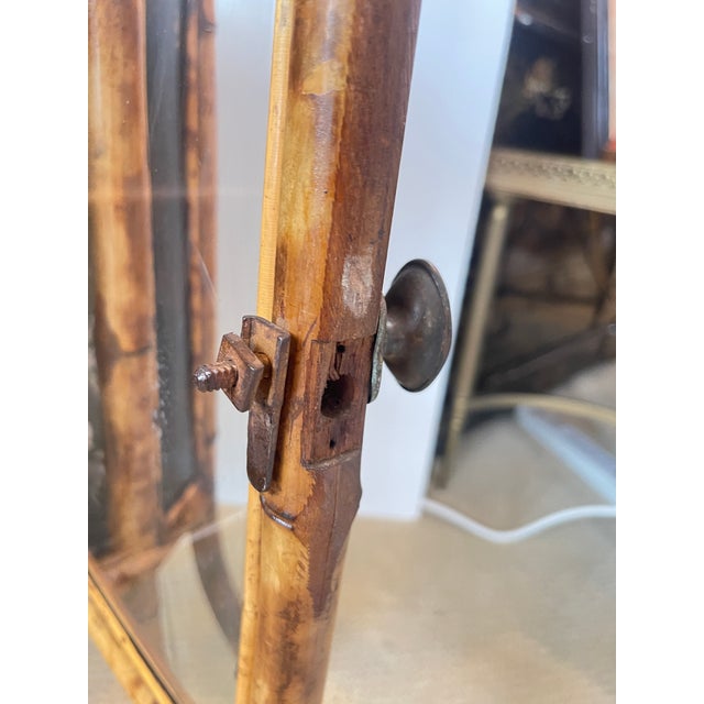 Rare Bamboo & Lacquer Corner Cabinet, Perret & Vibert c.1870 For Sale - Image 15 of 17