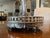 Metal Vintage Shabby Shic Godinger Silver Plated Epergne 3 Branch Candleabra Mirror Tray For Sale - Image 7 of 9