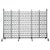1900s Large Decorative Wrought Iron Filigree Screen Room Divider For Sale - Image 11 of 11