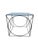 1970s Vintage Wrought Iron Rods Xo Side End Table Attributed to Frederic Weinberg MCM For Sale - Image 5 of 17