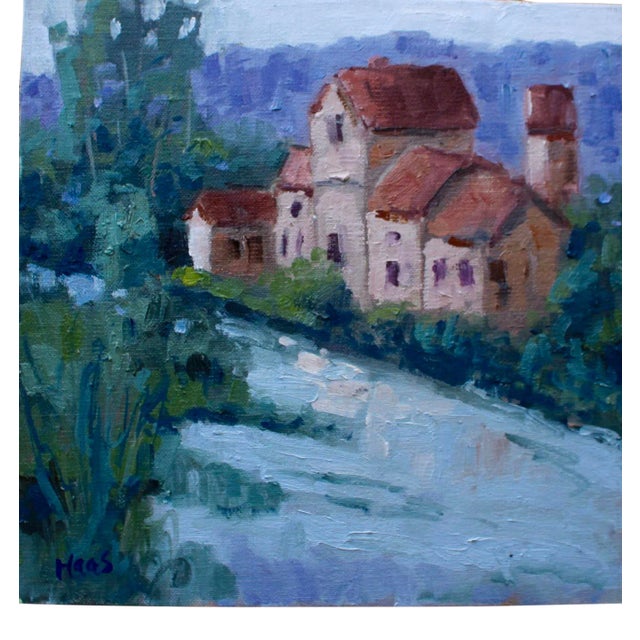 Contemporary French Landscape Oil Painting For Sale