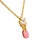 Early 21st Century Conch Pearl Diamond 18k Yellow Gold Drop Pendant Necklace For Sale - Image 5 of 7