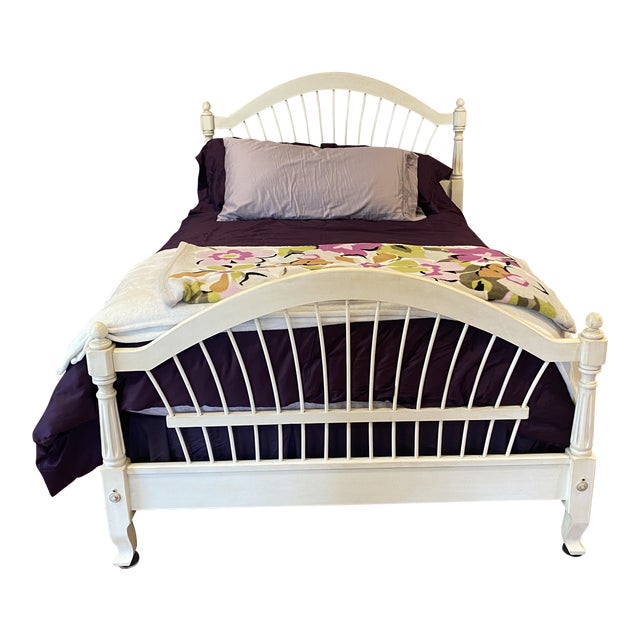 Ethan Allen French Country Full Bed Frame in Condition Chairish