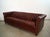 George Smith 1970’s Hollywood Regency Tufted Leather Chesterfield Sofa For Sale - Image 4 of 12