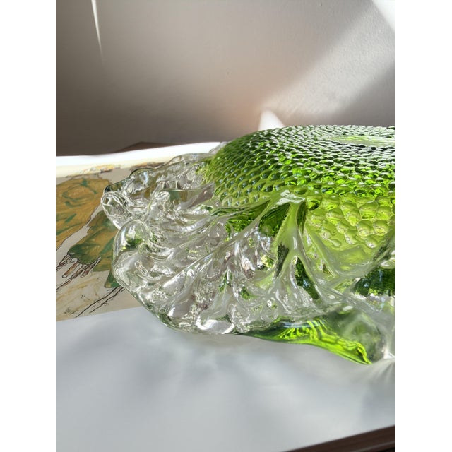 Vintage Art Glass Bowl by Pertti Santalahti for Humppila, Finland, 1970s For Sale - Image 11 of 18