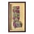 Framed Pre-Columbian Textile Fragment Chimu Culture For Sale
