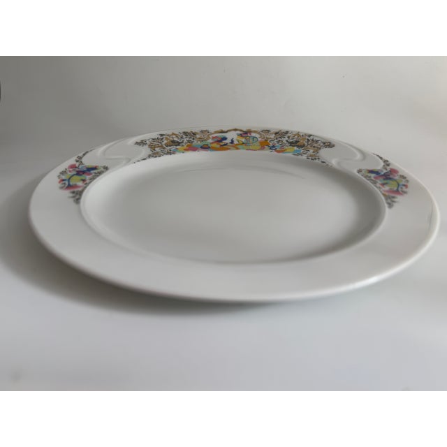 Item: Breakfast plate 20.5 cm Manufacturer: Rosenthal Series: Asimmetria Decoration: Abduction from the Seraglio Material:...