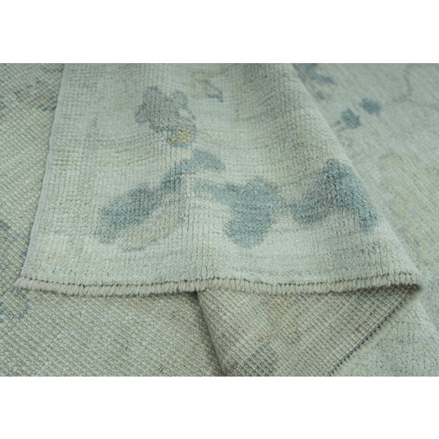 Turkish Oushak Rug 5'2" x 7'4" #19295 For Sale In Houston - Image 6 of 8