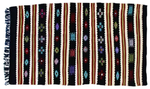 Late 20th Century Moroccan Rug- 3' X 4'11"