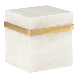 Marble Jewel Box - Square For Sale